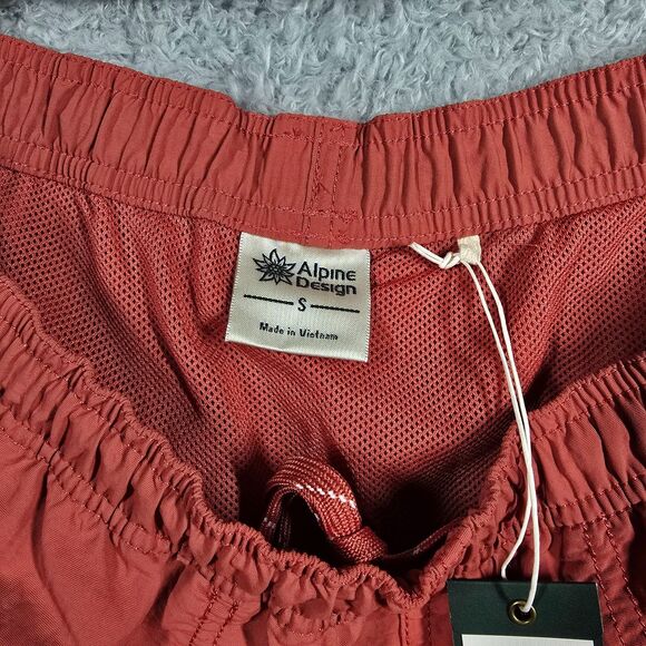 NWT Alpine Design Men’s 5” Pull On Short Antique Rosewood Nylon Size Small 00007 - Picture 4 of 8